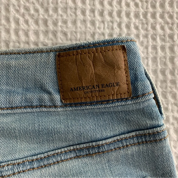 American Eagle Hi-rise Mini Super Stretch X Size 8 - Picture 4 of 7